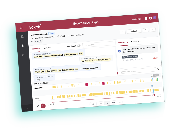 Secure recording CTA image